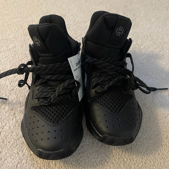 Adidas Harden Stepback Basketball Sneakers Size 5 - Picture 2 of 6